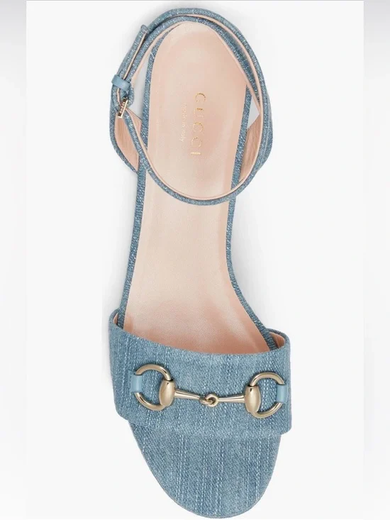 Gucci Horsebit Ankle-Strap Sandal - Picture 2 of 6